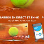 Roland-Garros kann kostenlos in 4K-UHD auf dem France.tv Sport 4K Ultra HD-Kanal angesehen werden
