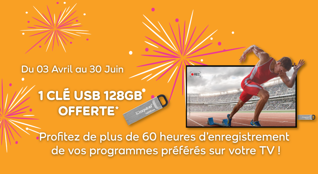 EIN KOSTENLOSER USB-SCHLÜSSEL FÜR DEN KAUF EINES FRANSAT TV-MODULS ODER DECODERS